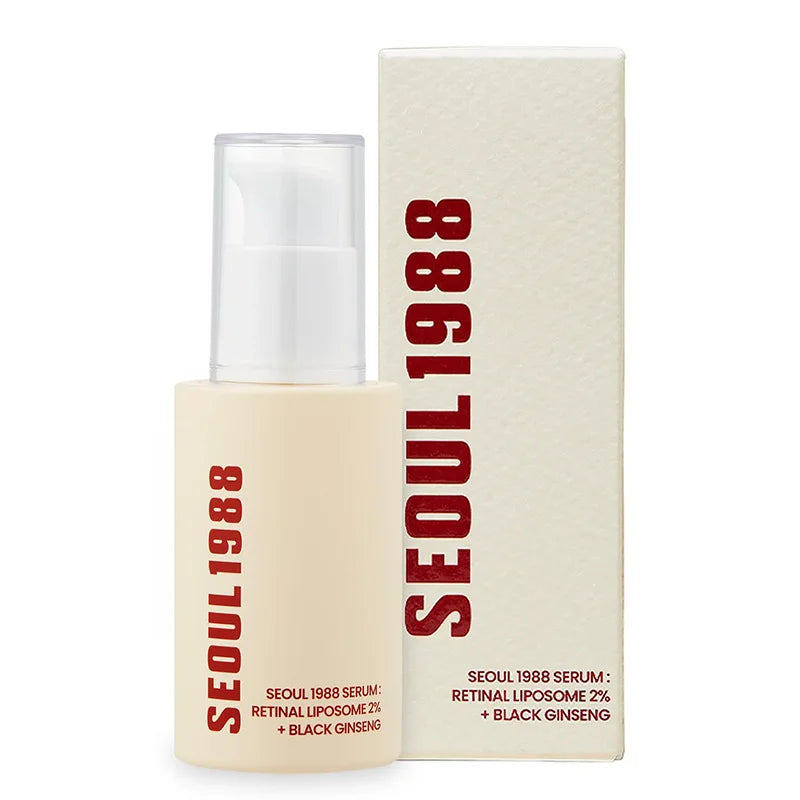 1988 Ensemble de soins de la peau de Séoul coréen, crème de mucine d'escargot, crème pour les yeux d'escargot, essence de rétinol, toner d'essence, crème de riz